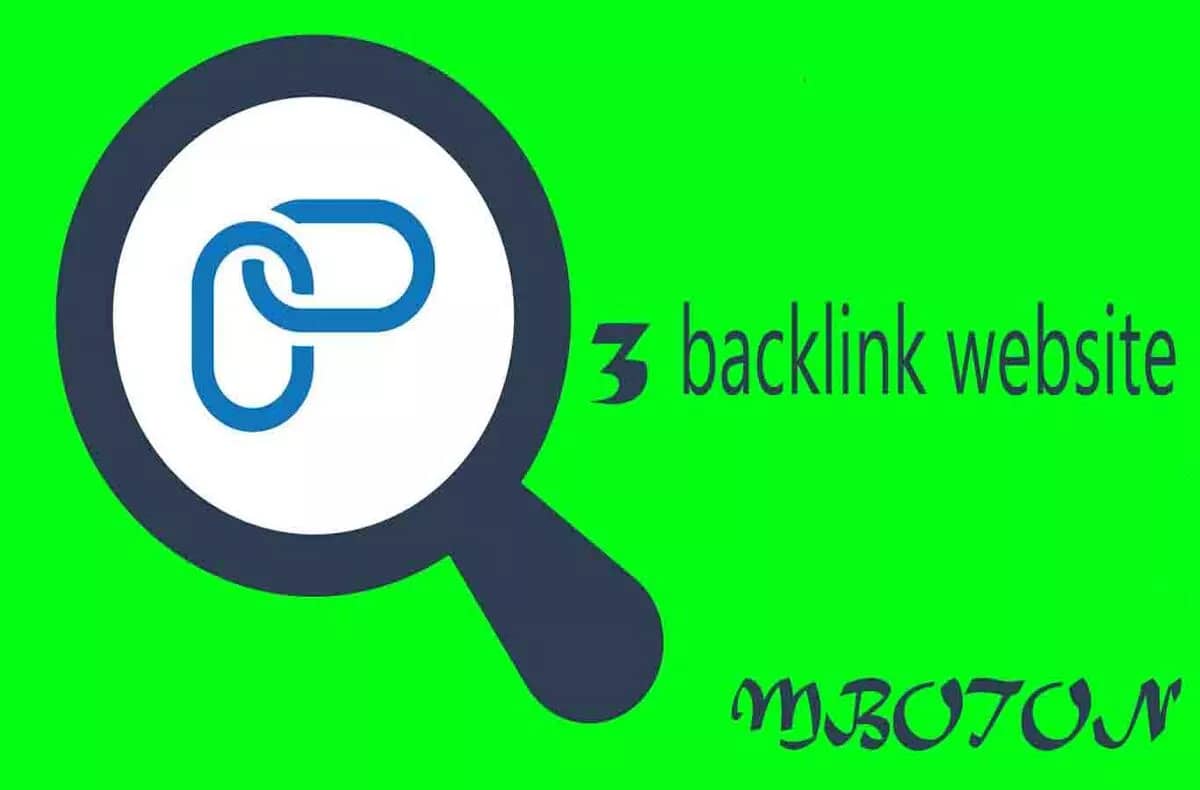 3 Backlink Webiste