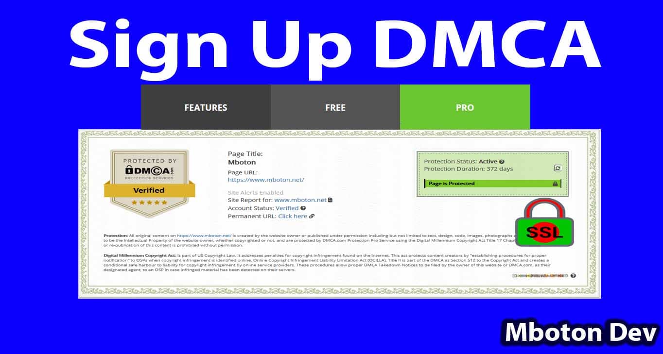 Sign Up DMCA